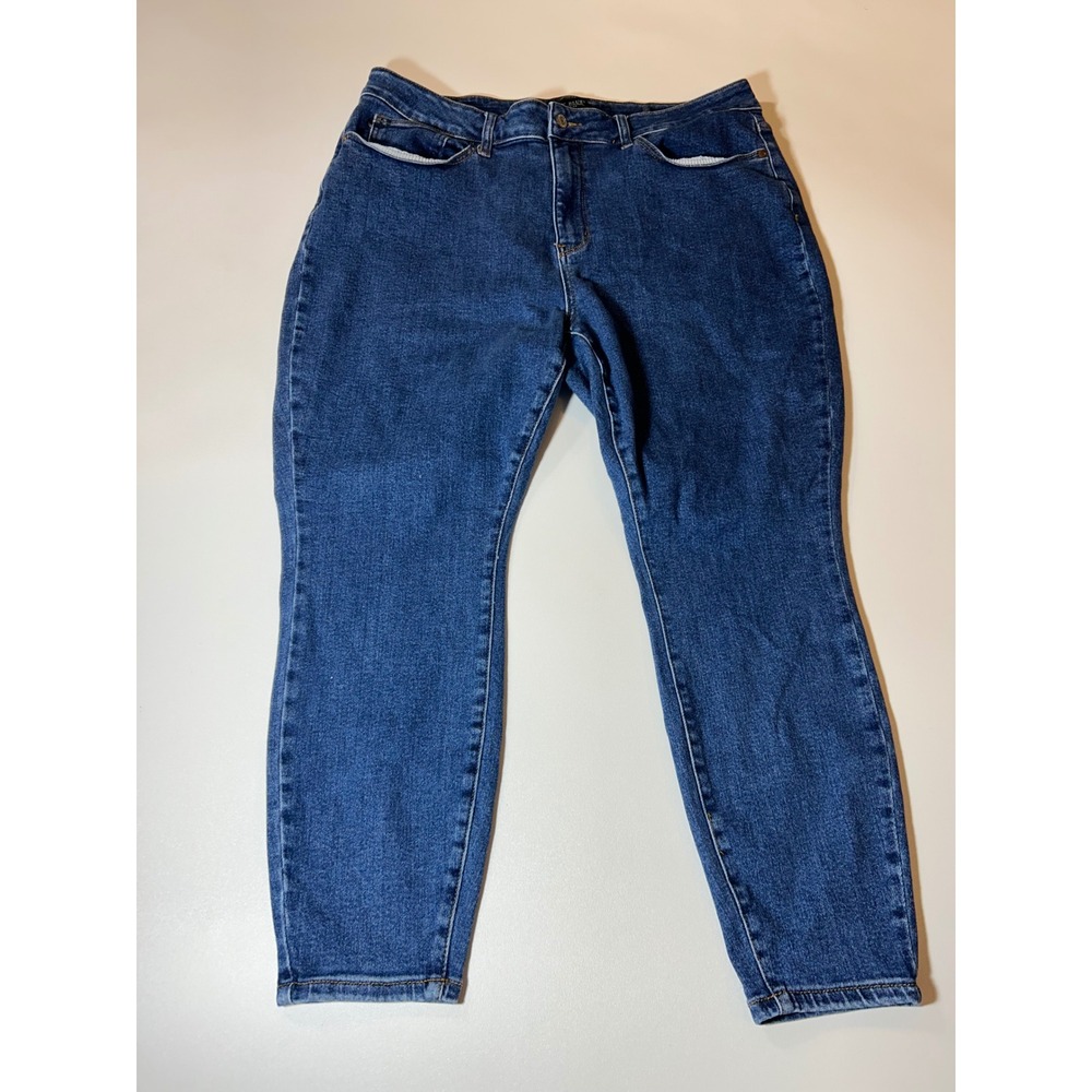 Judy Blue Jeans Women's 20W Blue Skinny Fit Stretch Denim JB88338